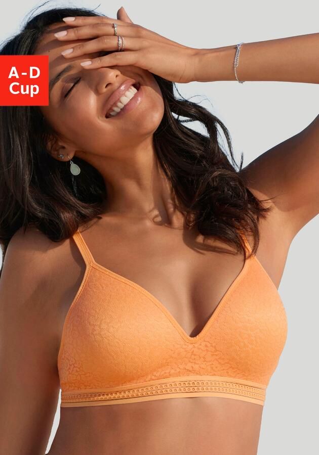 Lascana Bralette-bh Freya zonder beugel met ingebouwd push-up kussen lingerie - Foto 5