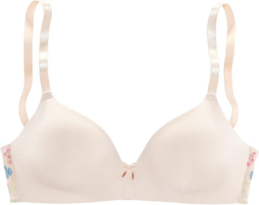 Lascana Bralette-bh Maria met prachtig bloemenpatroon van geborduurde kant lingerie - Foto 4