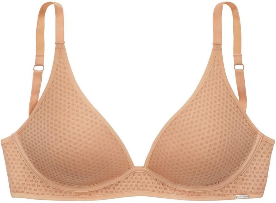 Lascana Bralette-bh zonder beugel met cups van gedessineerd spacer-materiaal basic - Foto 4