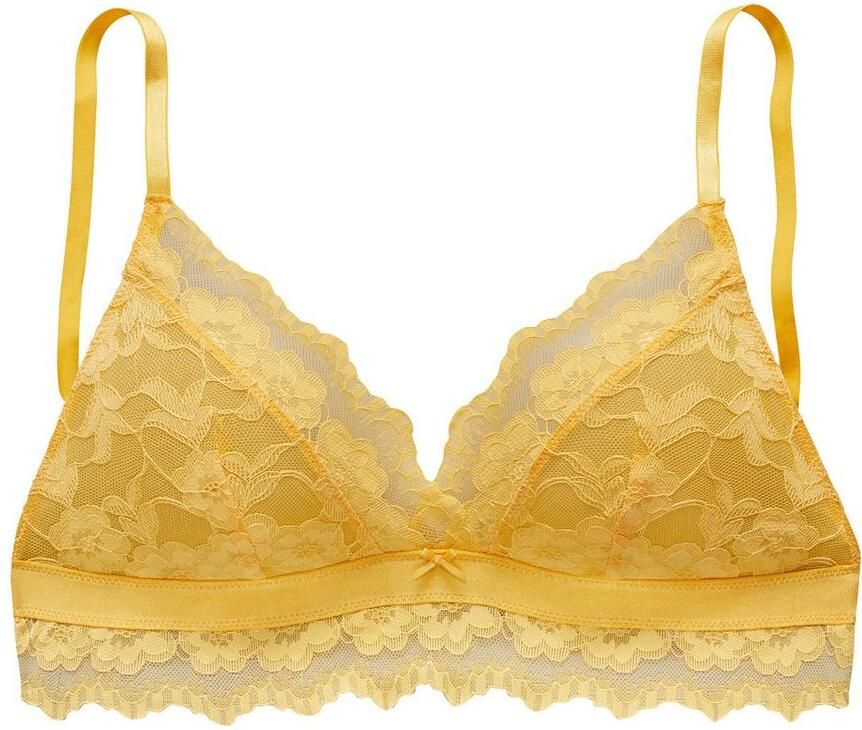 Lascana Bralette-bh zonder beugel van elastische jacquardkant sexy lingerie - Foto 4