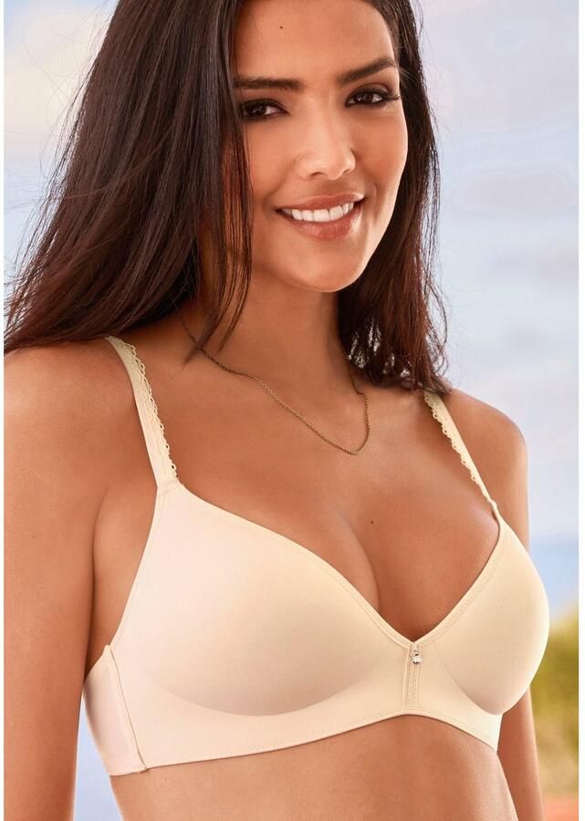 Lascana Bralette-bh zonder beugels met spacer cups soft bh lingerie