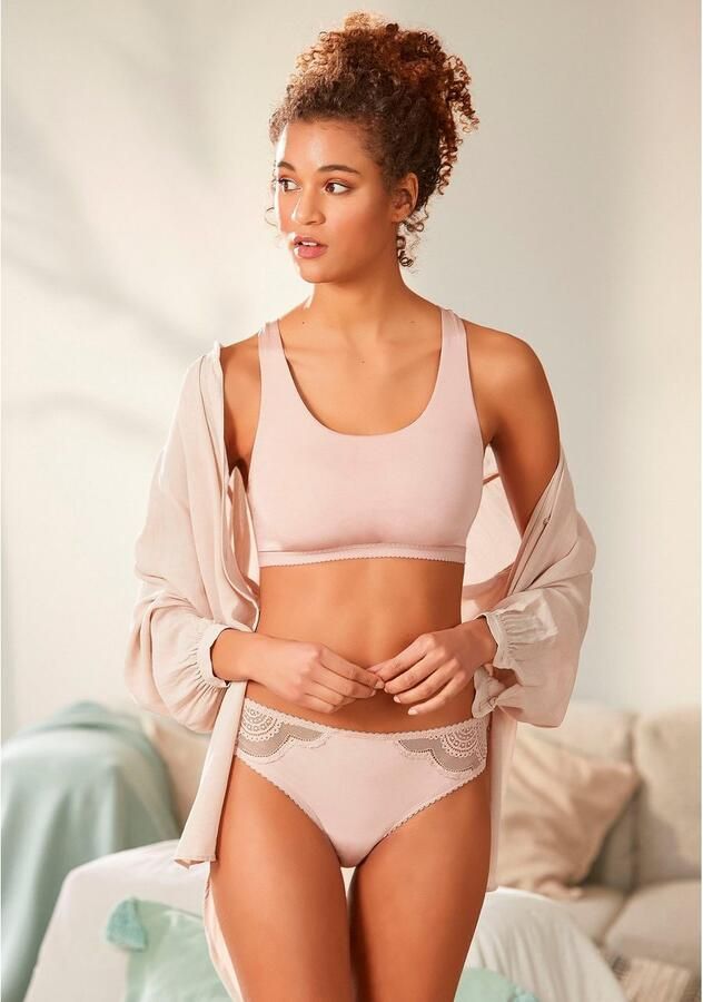 Lascana Brazilian slip met fijne kant (set 2 stuks) - Foto 4