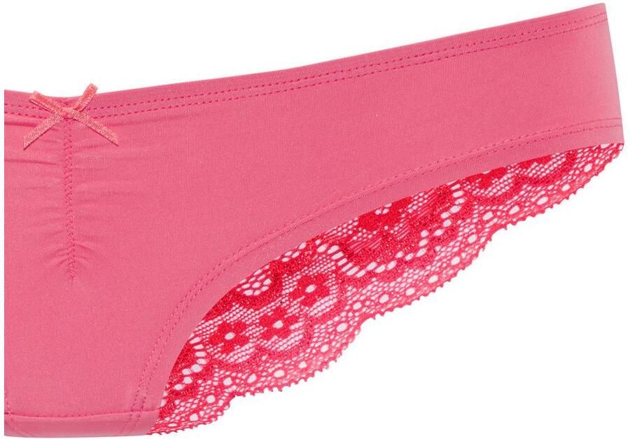 Lascana Brazilian slip met mooie kant achter - Foto 5