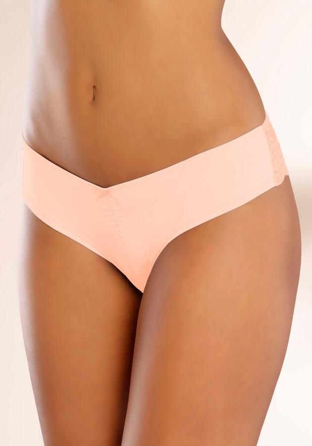 Lascana Brazilian slip met mooie kant achter - Foto 5
