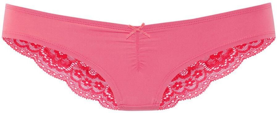 Lascana Brazilian slip met mooie kant achter - Foto 4