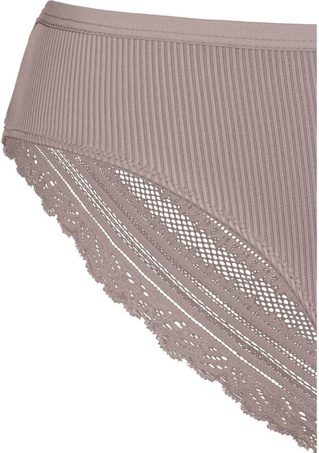 Lascana Brazilian slip van microvezel-rib (2 stuks Set van 2) - Foto 3