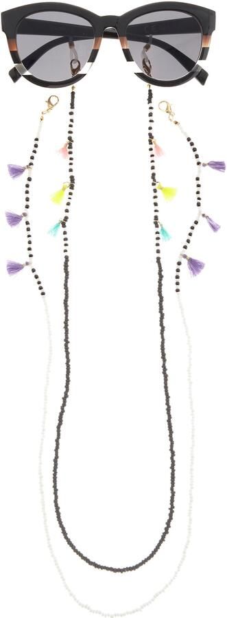 Lascana Brilketting Brillenband met kleine franjes in 2-pack Perfect voor een bril of zonnebril of als maskerketting (2 stuks) - Foto 5