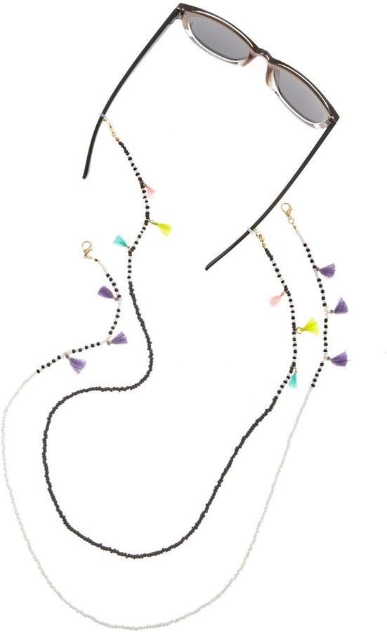 Lascana Brilketting Brillenband met kleine franjes in 2-pack Perfect voor een bril of zonnebril of als maskerketting (2 stuks) - Foto 4