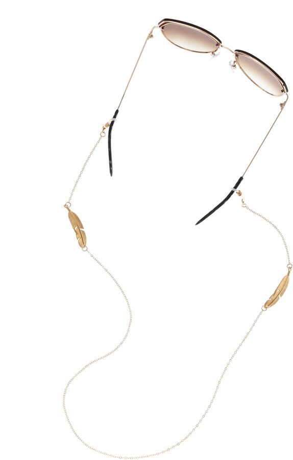 Lascana Brilketting Fijn brillenband met veerornament Perfect voor een bril of zonnebril of als maskerketting - Foto 5