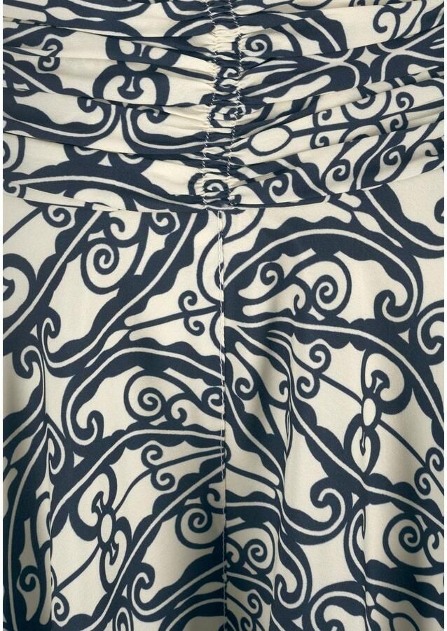 Lascana Broekrok met all-over print culotte stijl extra wijde pijpen - Foto 2