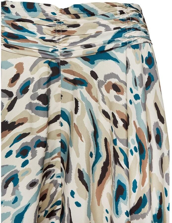 Lascana Broekrok met all-over print culotte stijl extra wijde pijpen - Foto 2