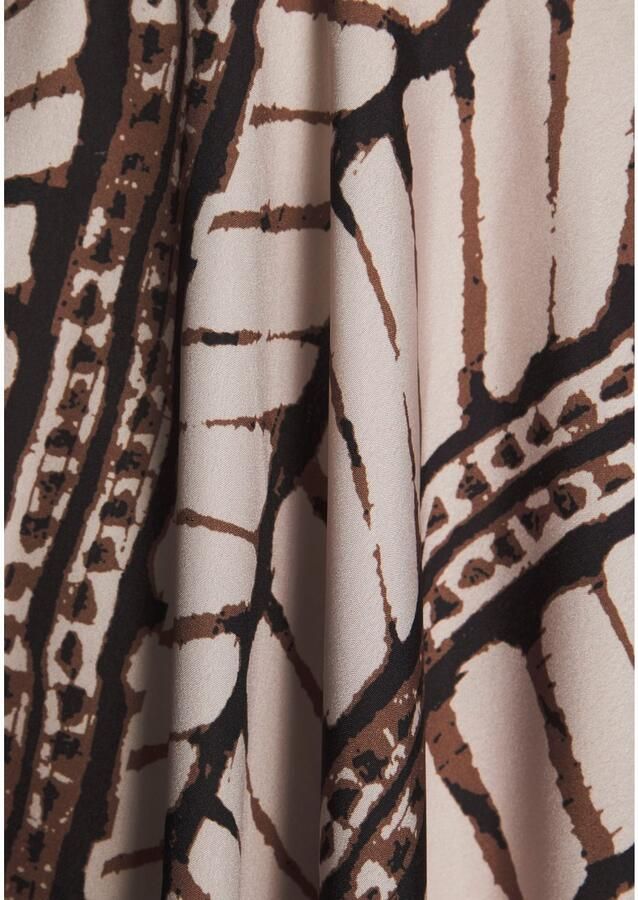 Lascana Broekrok met all-over print culotte stijl extra wijde pijpen - Foto 4