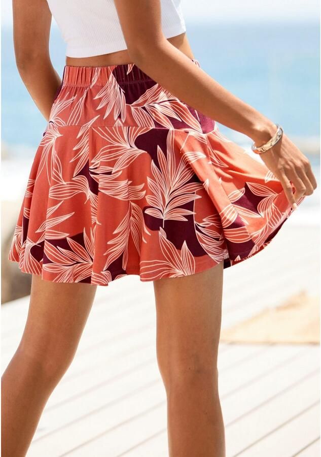 Lascana Broekrok met all-over print skort rok (skirt) inclusief broek (short) - Foto 5