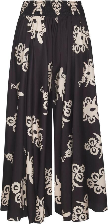 Lascana Broekrok met alloverdruk culotte strijkvrij - Foto 5