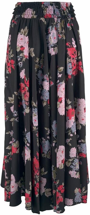 Lascana Broekrok met bloemenprint culotte stijl extra wijde pijpen - Foto 5