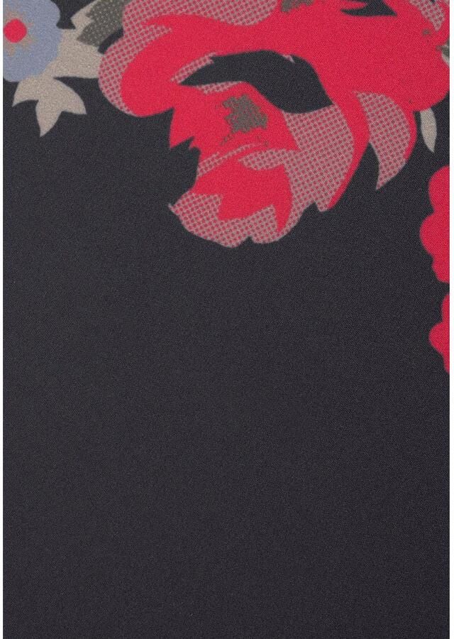 Lascana Broekrok met bloemenprint culotte stijl extra wijde pijpen - Foto 2