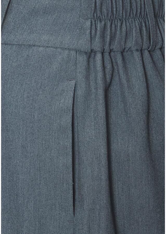 Lascana Broekrok met riemlussen pantalon chic