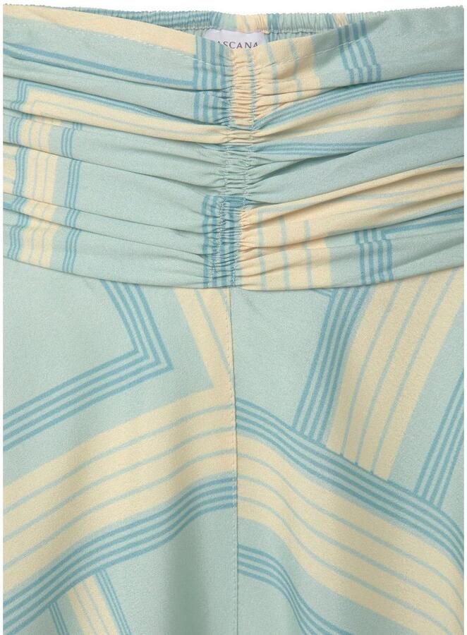 Lascana Broekrok van gladde stof culotte stijl extra wijde pijpen