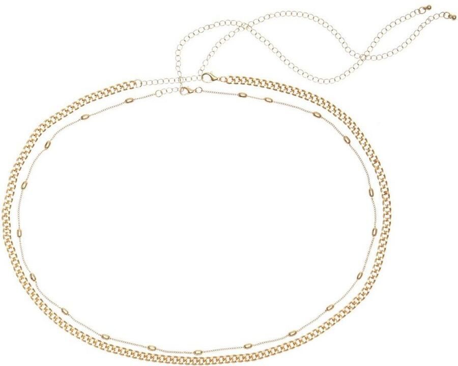 Lascana Buikketting set in 2-delige set tailleketting gelaagde lichaamsketting strandaccessoire