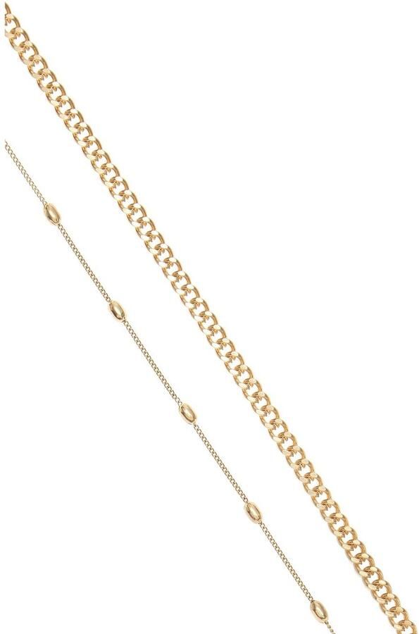 Lascana Buikketting set in 2-delige set tailleketting gelaagde lichaamsketting strandaccessoire - Foto 3