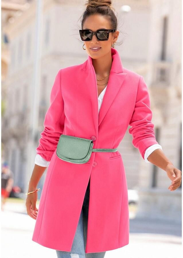 Lascana Buiktasje Heuptasje in krokodillenlook crossbody borsttas heuptas vegan - Foto 5