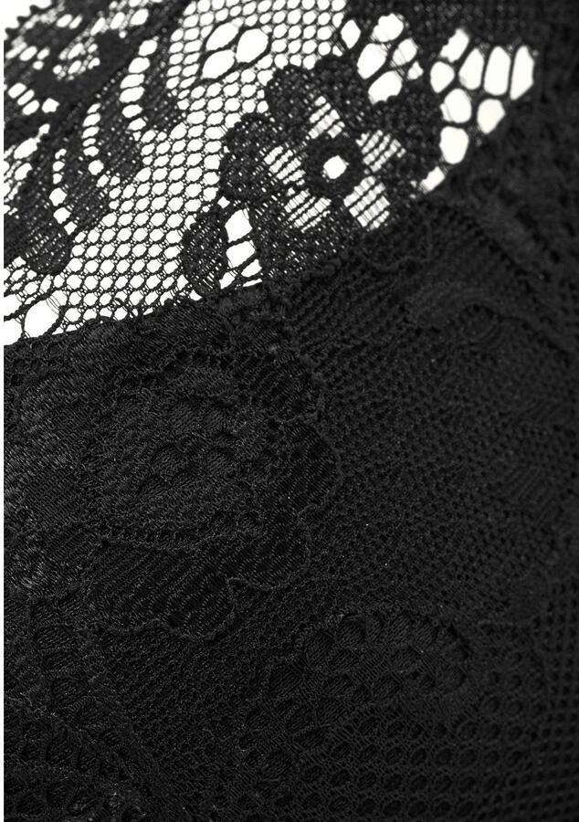Lascana Bustier Push-up-bh van gebloemd kant dessous - Foto 4