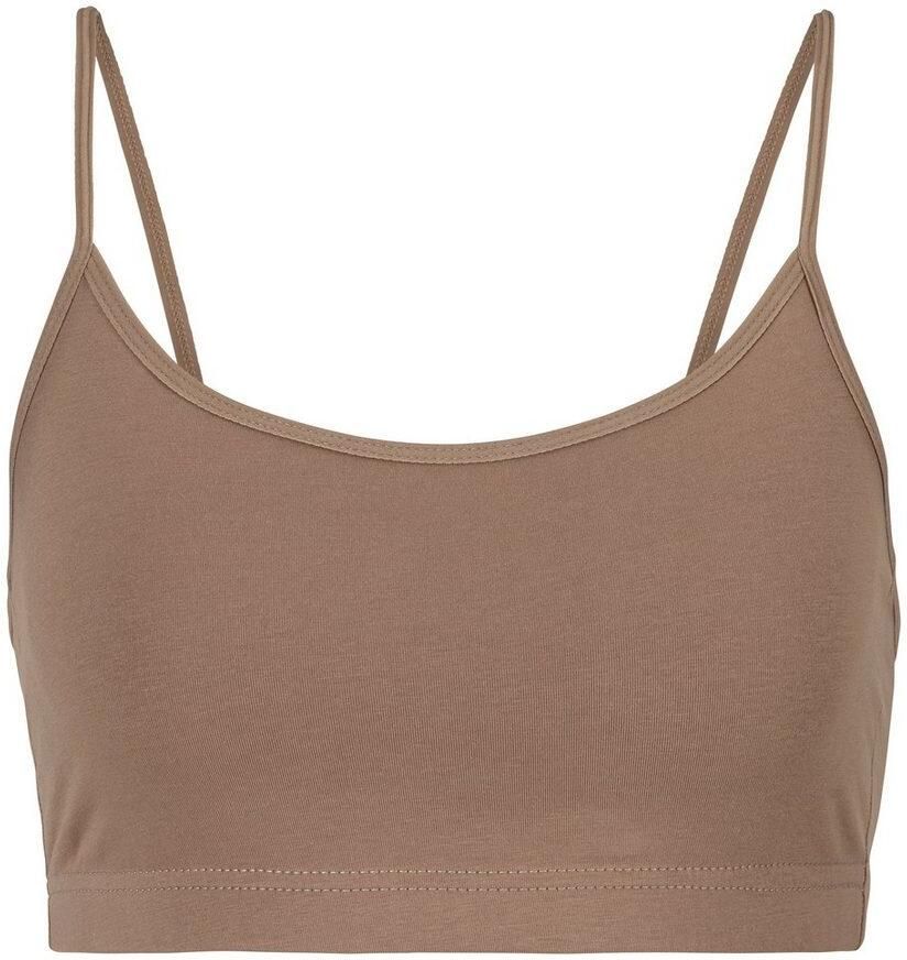Lascana Bustier van elastisch katoen (2-delig Set van 2)