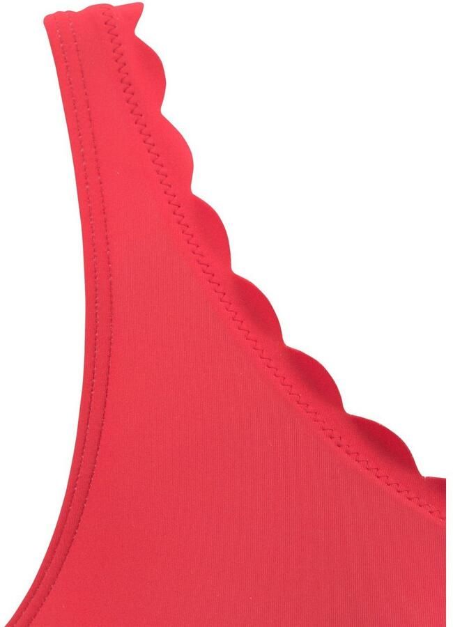 Lascana Bustierbikinitop Scallop in one-shouldermodel