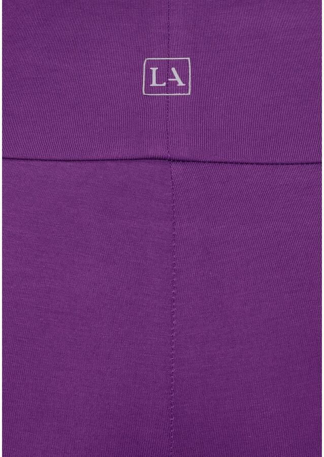 Lascana Caprilegging met brede zachte boord