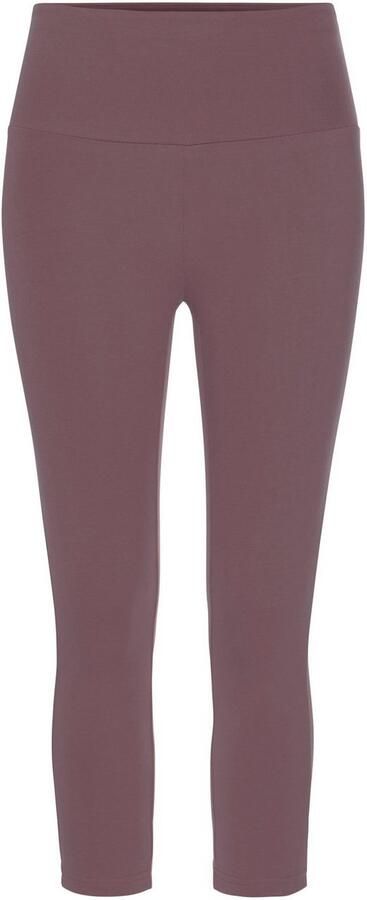 Lascana Caprilegging met brede zachte boord loungewear - Foto 5