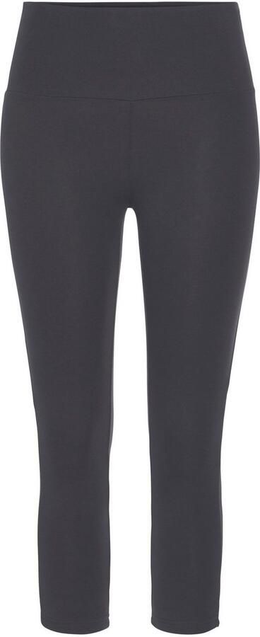 Lascana Caprilegging met brede zachte boord loungewear - Foto 6