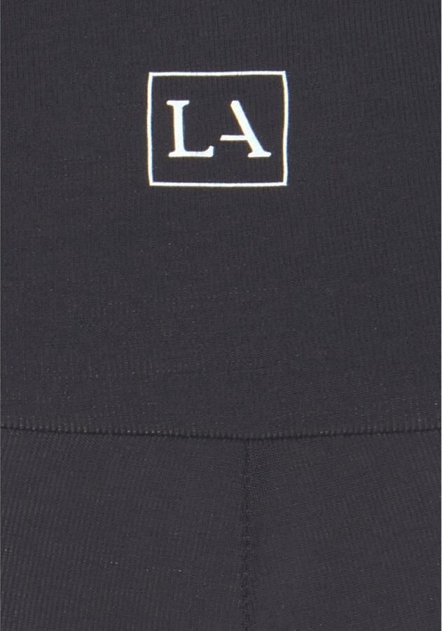 Lascana Caprilegging met brede zachte boord loungewear - Foto 4