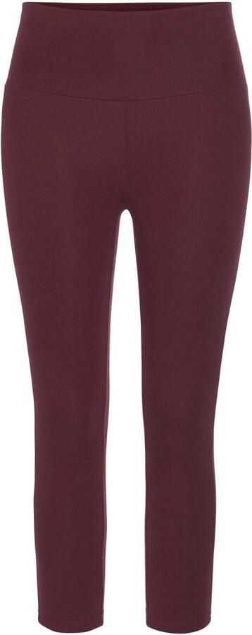 Lascana Caprilegging met brede zachte boord loungewear - Foto 6
