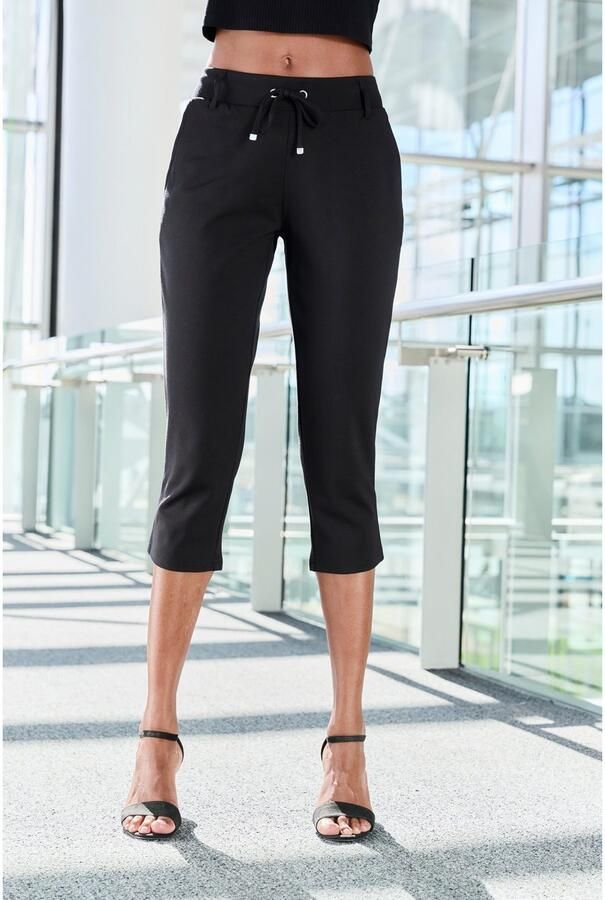 Lascana Caprilegging met zijzakken loungewear - Foto 3