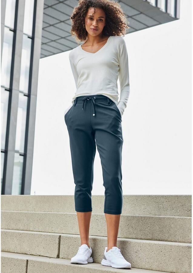 Lascana Caprilegging met zijzakken loungewear - Foto 3