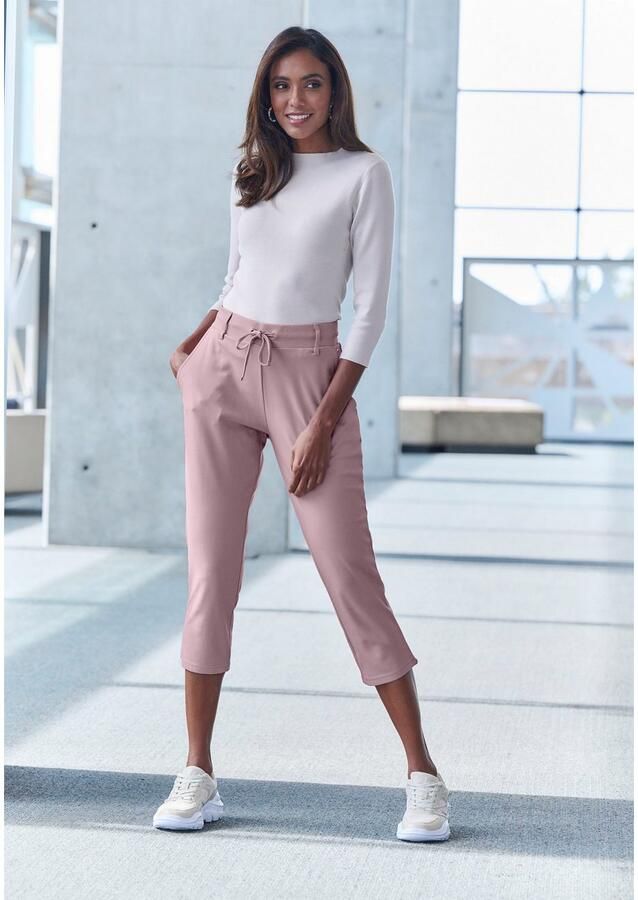 Lascana Caprilegging met zijzakken loungewear - Foto 3