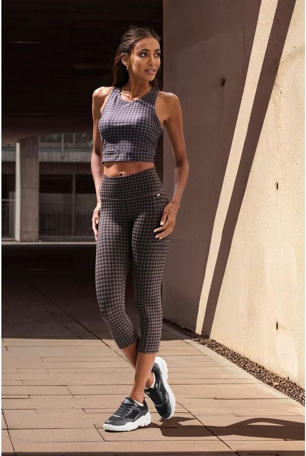 Lascana Caprilegging Sportbroek met allover print - Foto 5