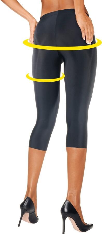 Lascana Caprilegging van licht glanzende kwaliteit loungewear - Foto 4