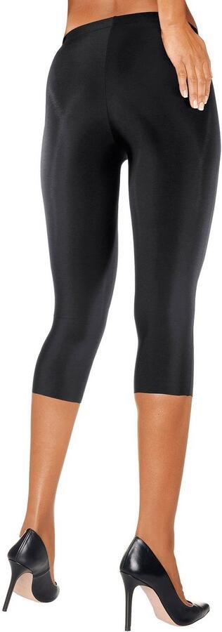 Lascana Caprilegging van licht glanzende kwaliteit loungewear - Foto 3