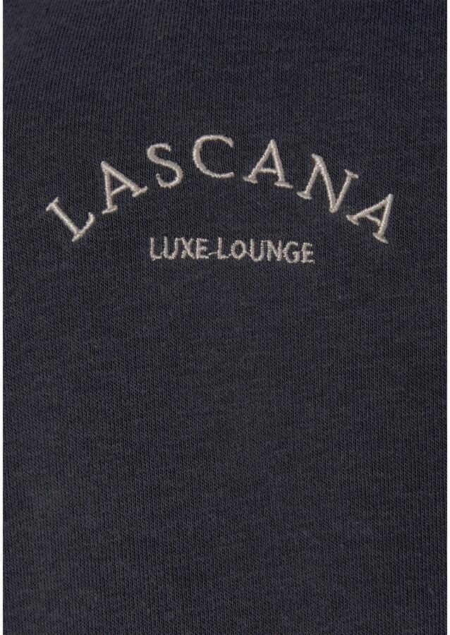 Lascana Capuchonsweatvest Sweatvest met capuchon met zijzakken en aan de binnenkant opgeruwd loungewear - Foto 3