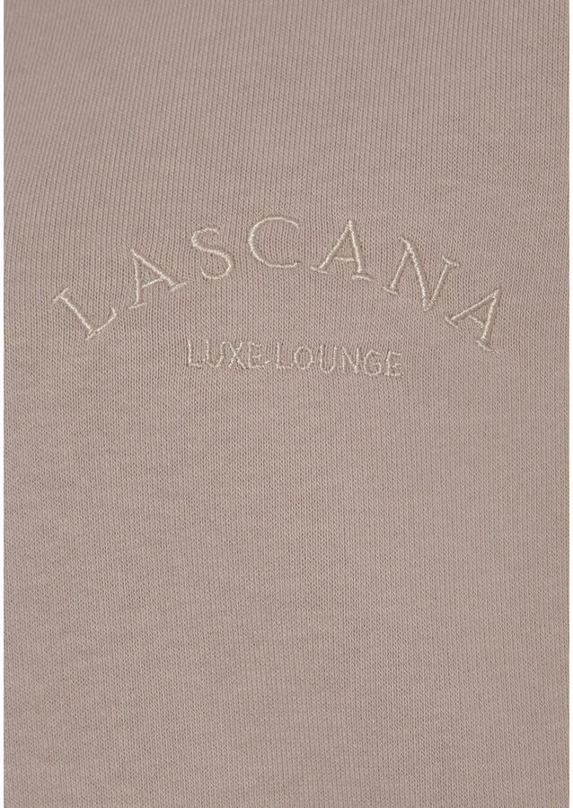 Lascana Capuchonsweatvest Sweatvest met capuchon met zijzakken en aan de binnenkant opgeruwd loungewear - Foto 3