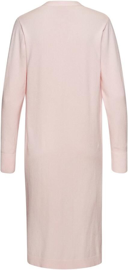 Lascana Cardigan met zijopeningen lange gebreide jas van zacht ribbreiwerk - Foto 7