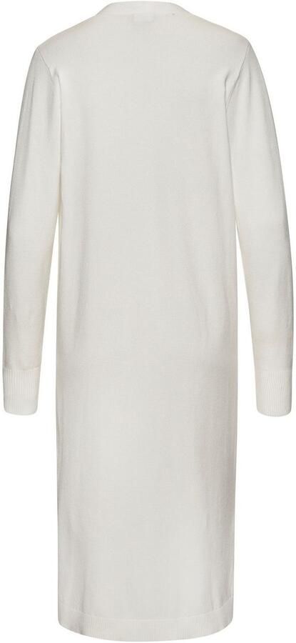 Lascana Cardigan met zijopeningen lange gebreide jas van zacht ribbreiwerk - Foto 4