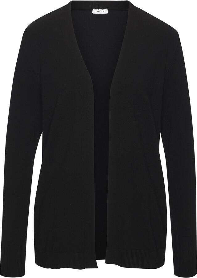 Lascana Cardigan van fijnbreisel-kwaliteit licht vest basic - Foto 3