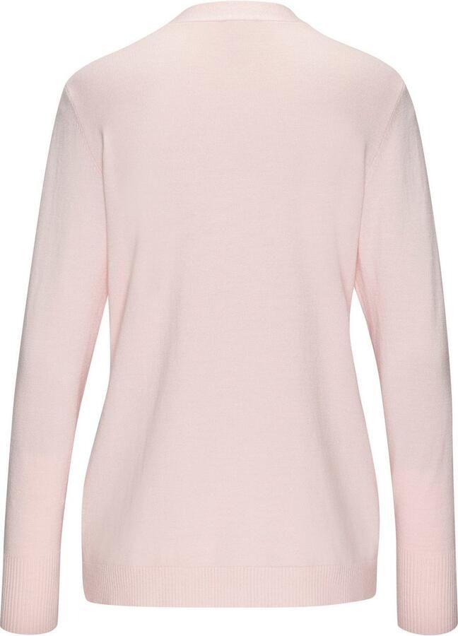 Lascana Cardigan van fijnbreisel-kwaliteit licht vest basic