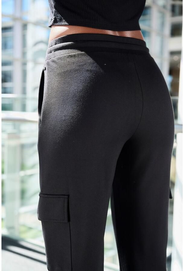 Lascana Cargobroek in zacht vloeiend materiaal loungewear - Foto 3