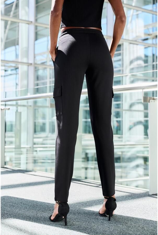 Lascana Cargobroek in zacht vloeiend materiaal loungewear - Foto 6