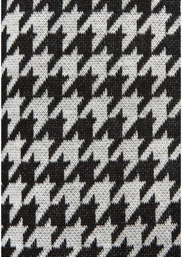 Lascana Comfortbroek met houndstooth patroon en zijzakken - Foto 2