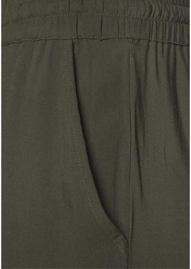 Lascana Comfortbroek van geweven viscose smal model zomerbroek business look - Foto 3