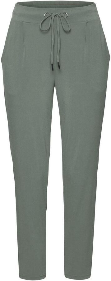 Lascana Comfortbroek van gladde jerseykwaliteit lichte zomerbroek met zakken kreukvrij - Foto 6